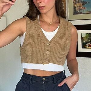 Free People Intimately knit vest